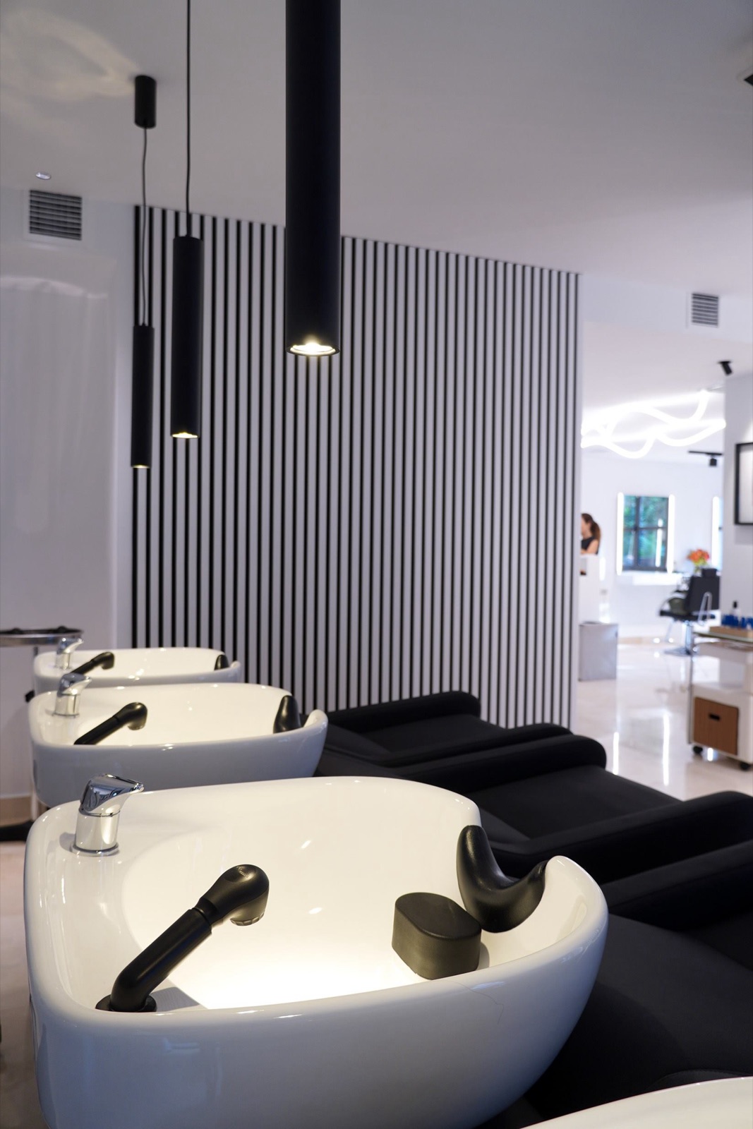 CARE BAR, zona de lavacabezas